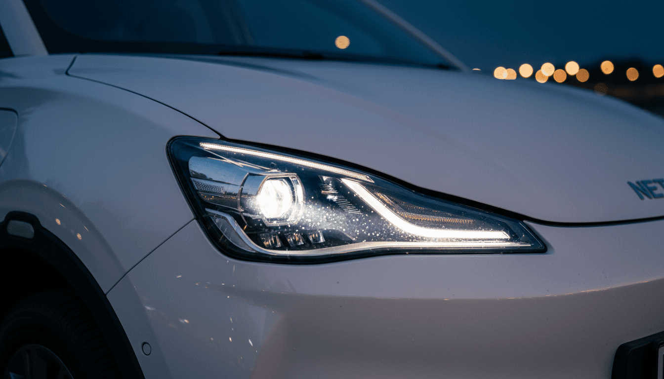 Headlight detail